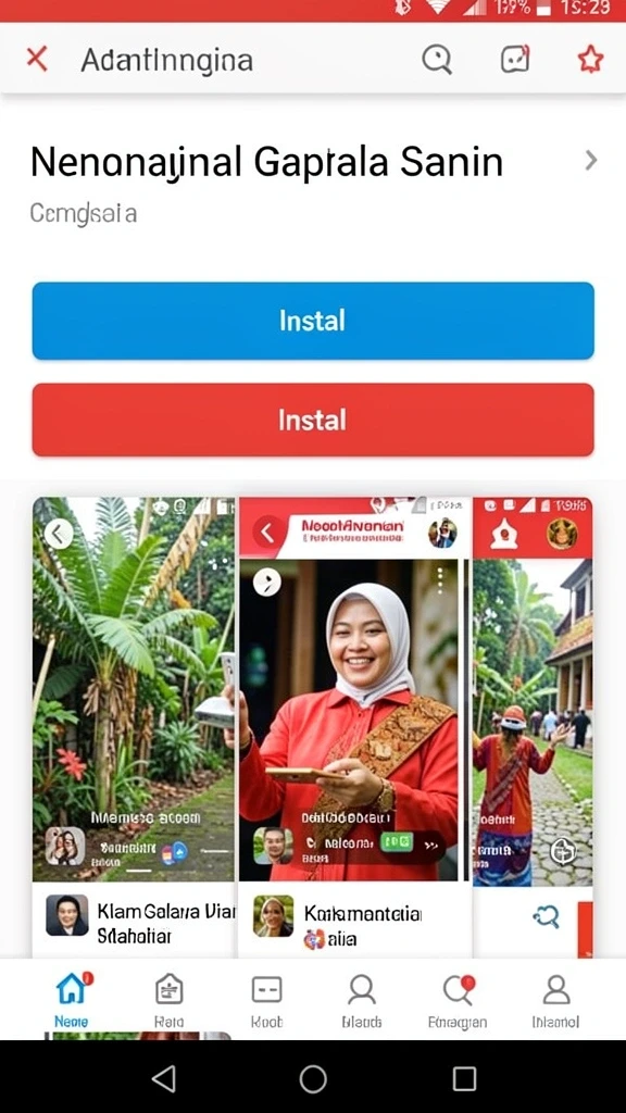 Tampilan antarmuka pengguna yang intuitif dan mudah dipahami.