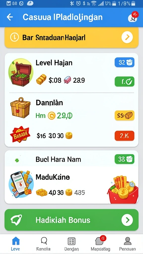 Karakter unik dengan skill yang berbeda.