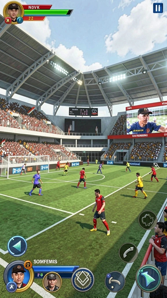 Screenshot menampilkan mode multiplayer yang seru.