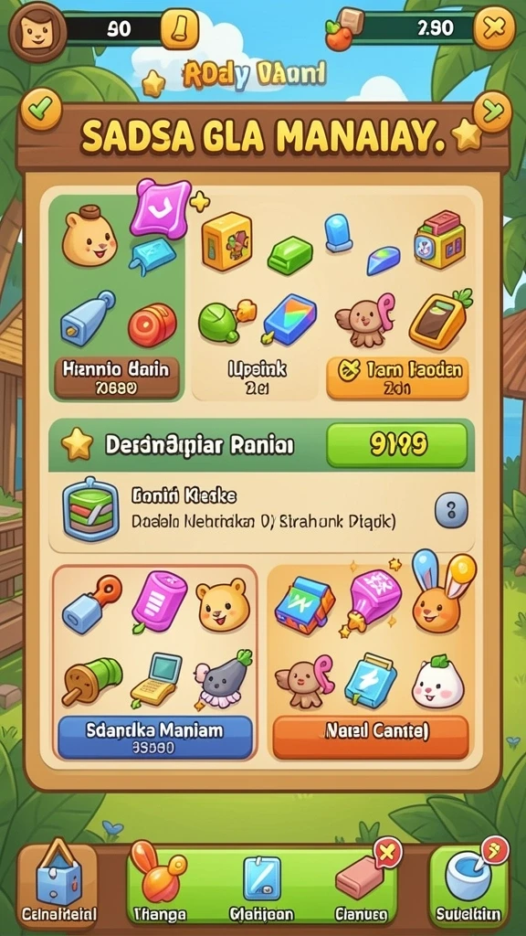 Tampilan antarmuka pengguna yang menarik dan mudah dinavigasi.