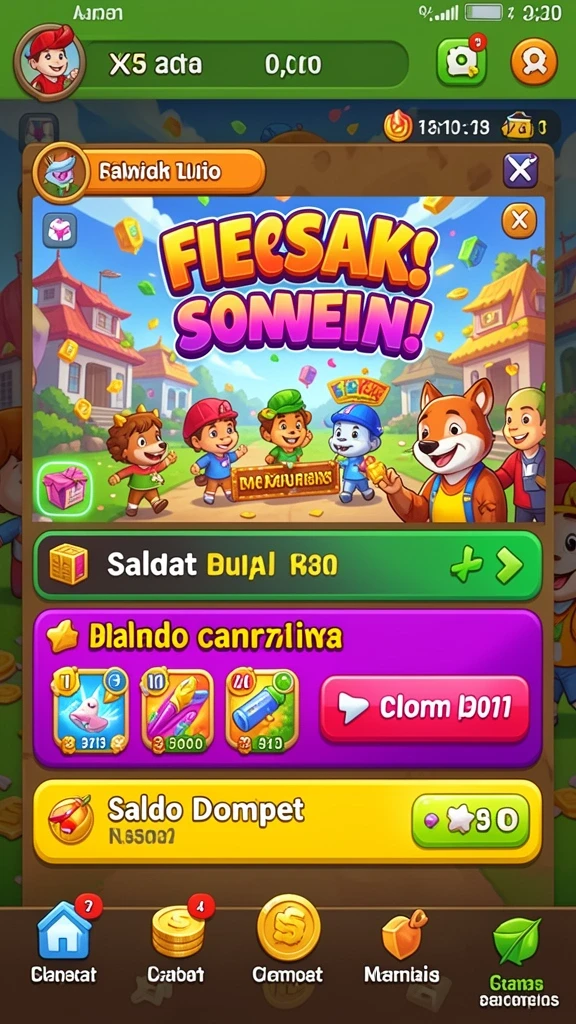 Grafis memukau yang membuat permainan semakin menarik.