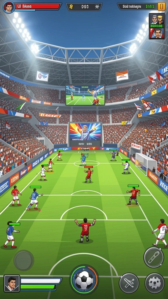 Screenshot kedua menampilkan moment pemain sedang menciptakan motif batik.