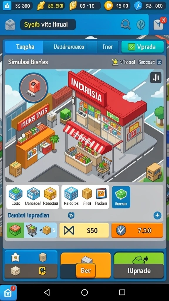 Tampilan antarmuka pengguna yang modern dan menarik.