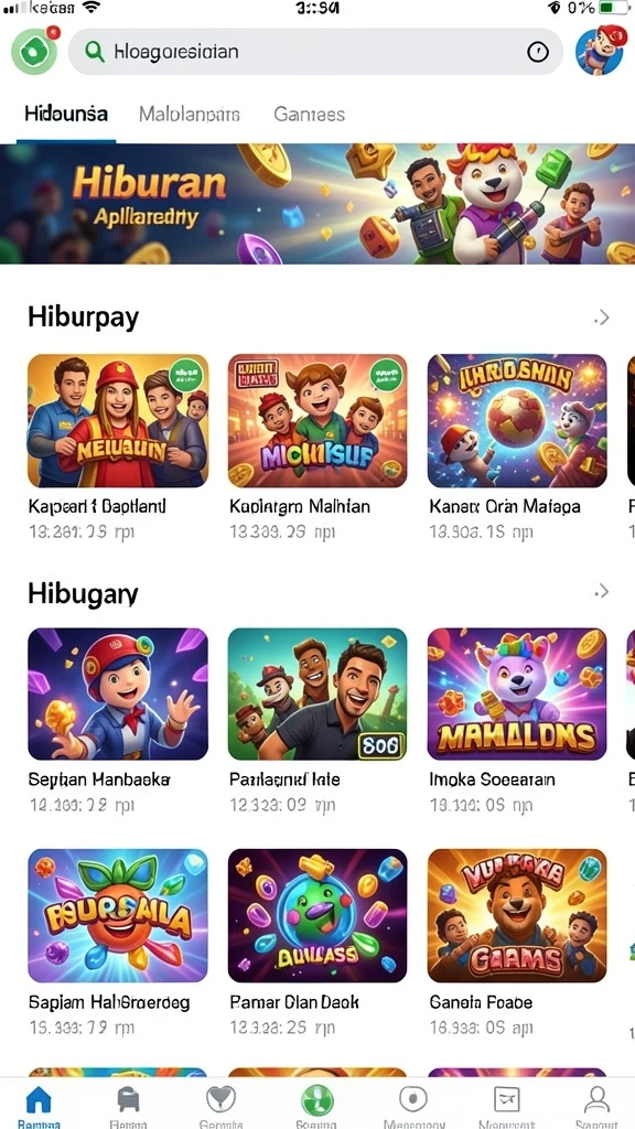 Fitur notifikasi hasil undian secara real-time.