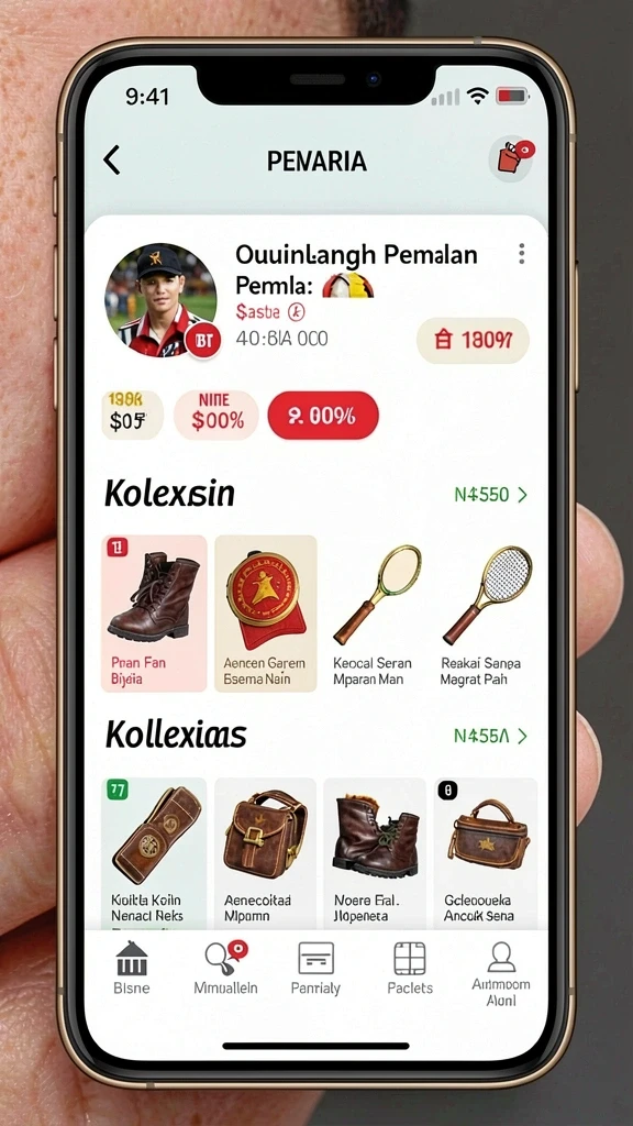 Screenshot menunjukkan grafis menakjubkan dari DEWI5000.