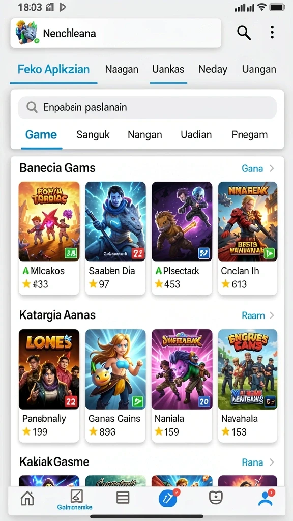 Tangkapan layar yang menunjukkan pertarungan epik di arena.