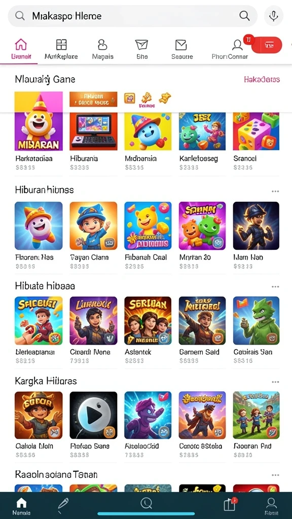 Karakter unik dengan kemampuan yang berbeda-beda.