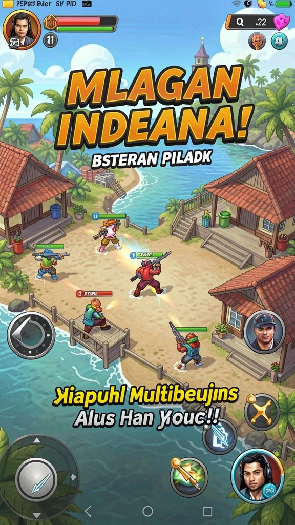 Antarmuka pengguna yang intuitif dan menarik.