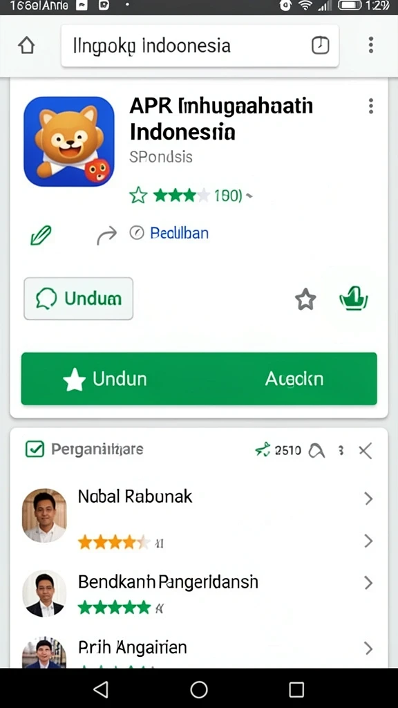 Tampilan antarmuka yang intuitif dan mudah digunakan.
