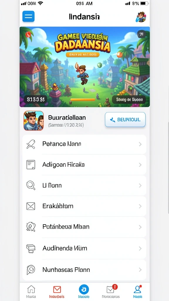Tampilan antarmuka yang menarik dan mudah dinavigasi.