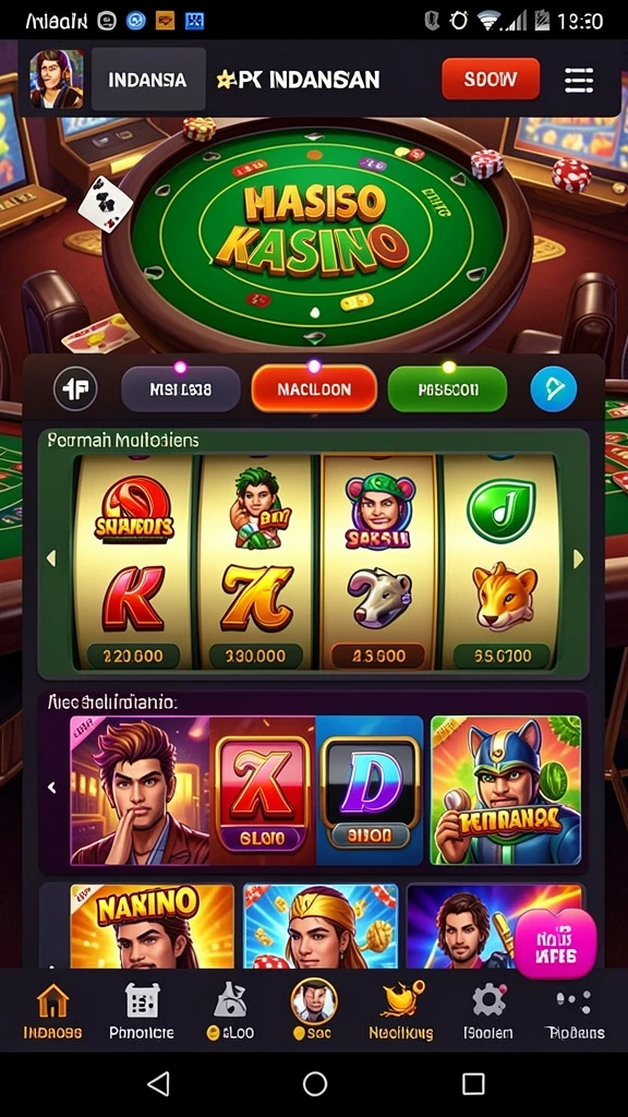 Memperlihatkan berbagai level yang menantang.