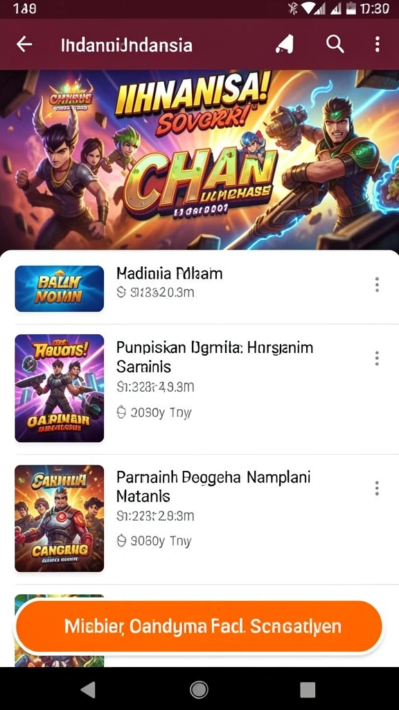 Tampilan antarmuka yang bersih dan sederhana.