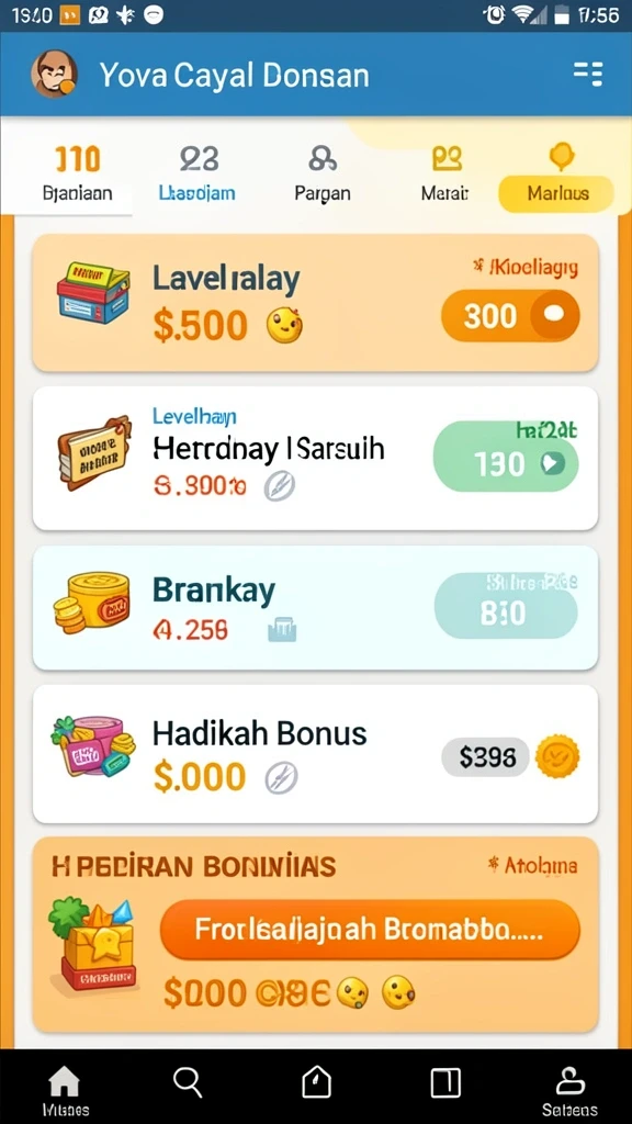 Tampilan antarmuka yang ramah pengguna dan menarik.