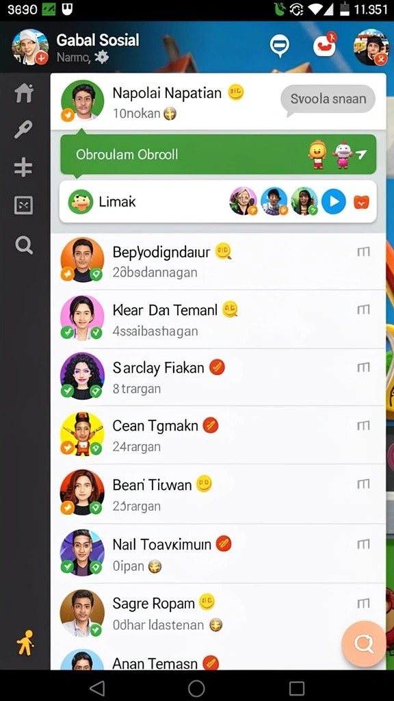 Tampilan antarmuka yang menarik dan mudah dinavigasi.