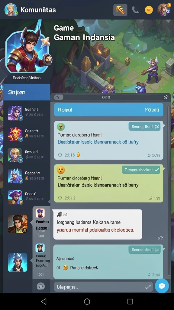 Screenshot 3 menunjukkan fitur bonus harian yang menguntungkan.