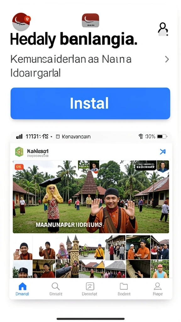 Beragam karakter unik yang bisa dimainkan.