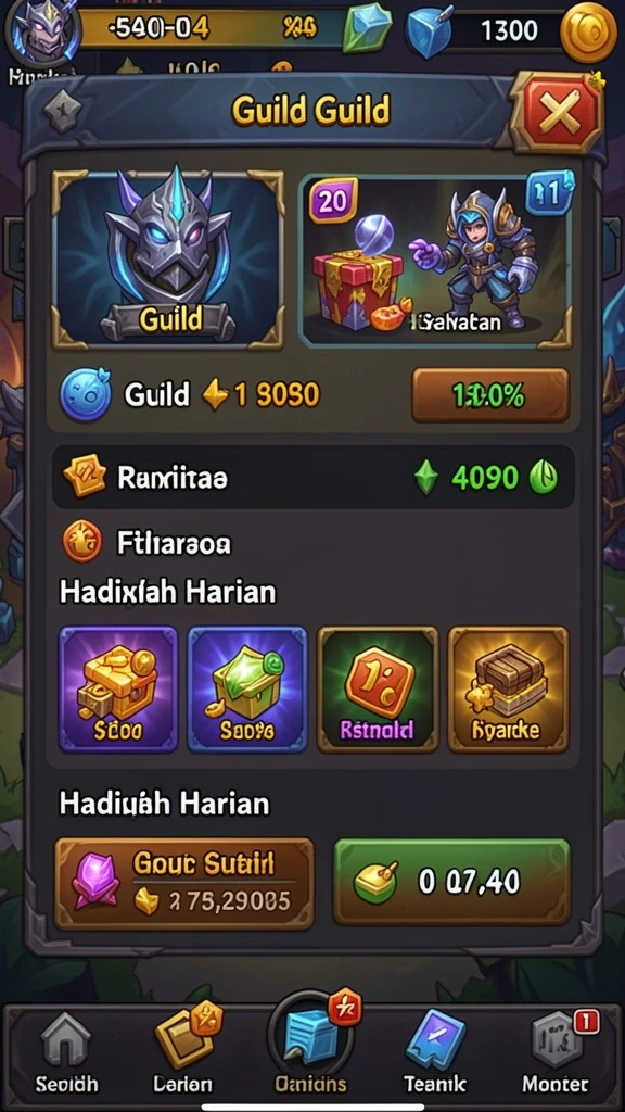Level baru yang menantang dan kreatif.