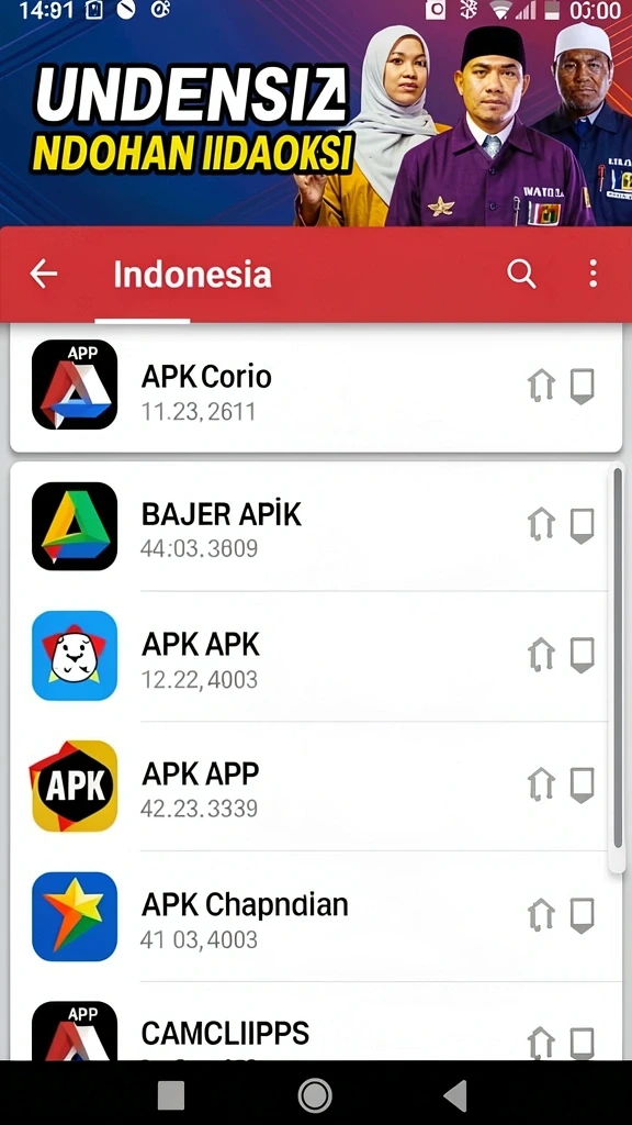 Banyak pilihan permainan yang menarik.