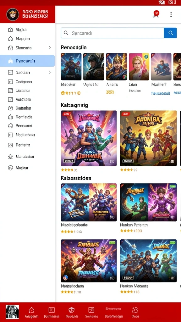 Tangkapan layar menampilkan karakter utama dalam aksi pertarungan.
