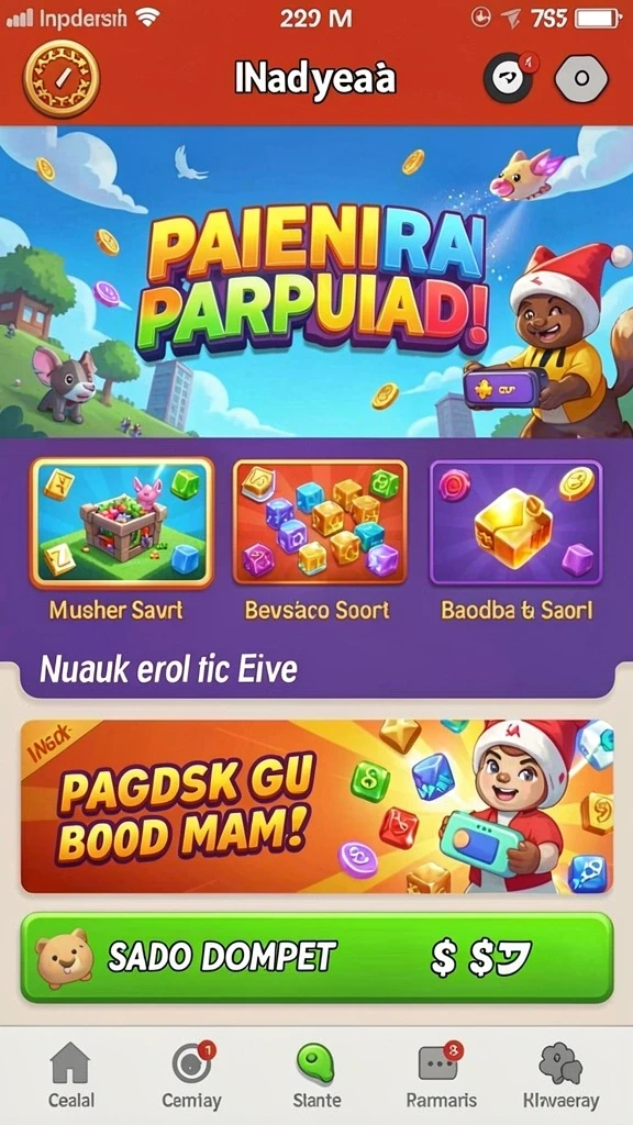 Karakter yang dapat dikustomisasi sesuai keinginan.