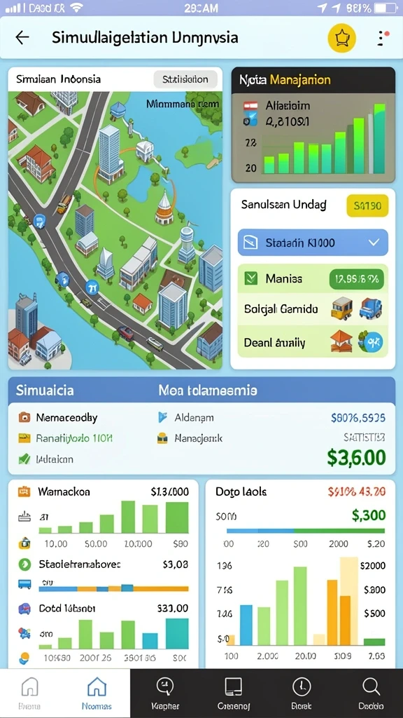 Pengaturan permainan yang beragam untuk pengalaman yang lebih seru.