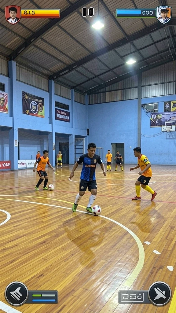 Mode multiplayer yang memungkinkan bermain bersama teman.