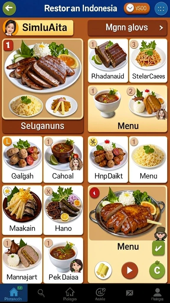 Screenshot menampilkan salah satu lokasi menakjubkan.