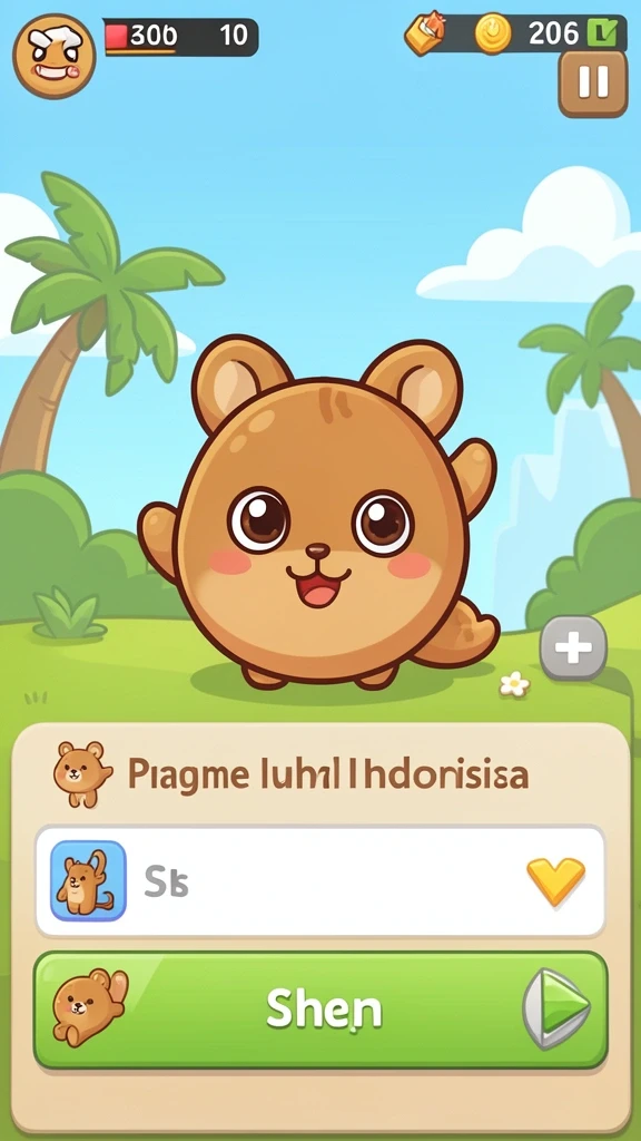 Tampilan layar utama dengan berbagai pilihan permainan slot.