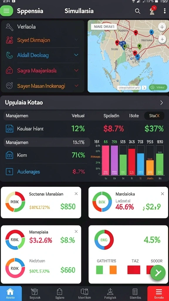 Screenshot menunjukkan karakter utama siap bertarung.