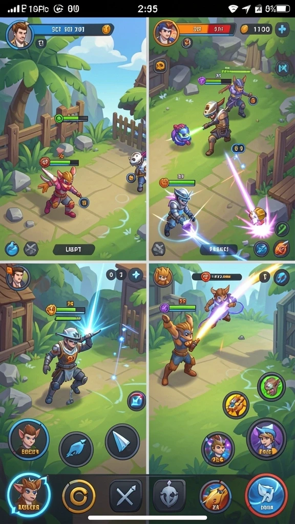 Tangkapan layar menunjukkan pemandangan indah dalam game.