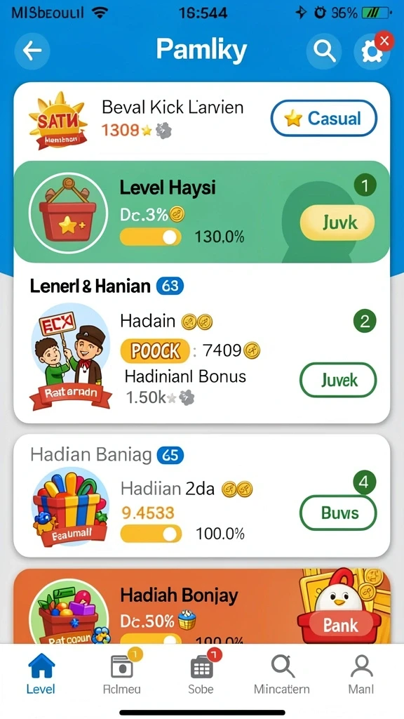 Mode multiplayer untuk bermain bersama teman.