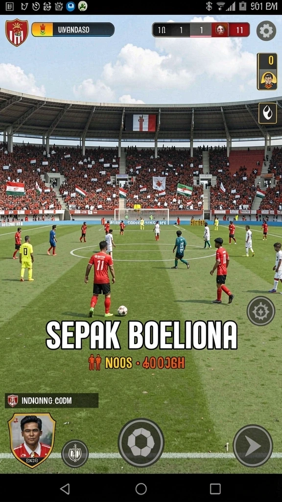 Menunjukkan berbagai senjata yang dapat digunakan pemain.
