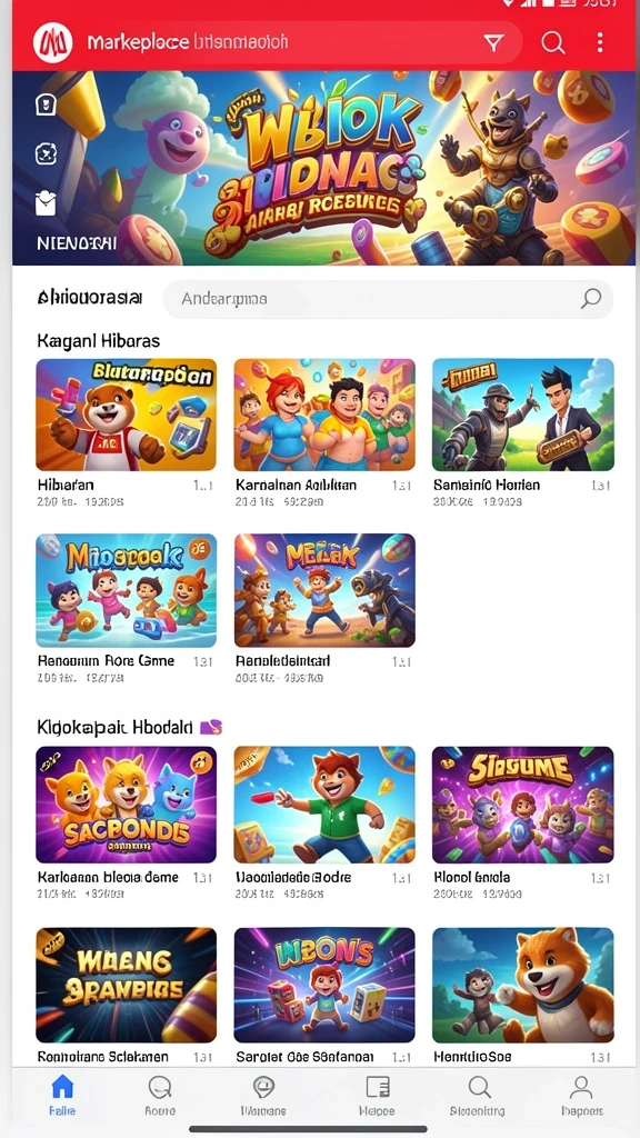 Gambaran karakter pahlawan dalam aksi.