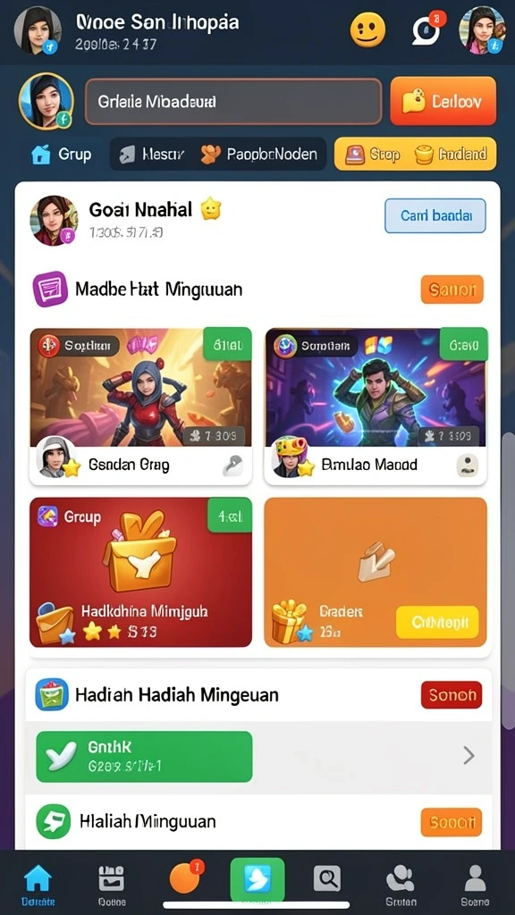 Salah satu karakter unik dari TTT888 yang dapat dipilih.