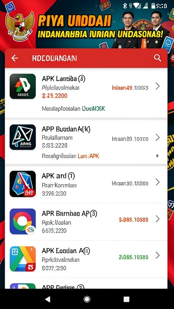 Tampilan awal yang menarik dan intuitif.