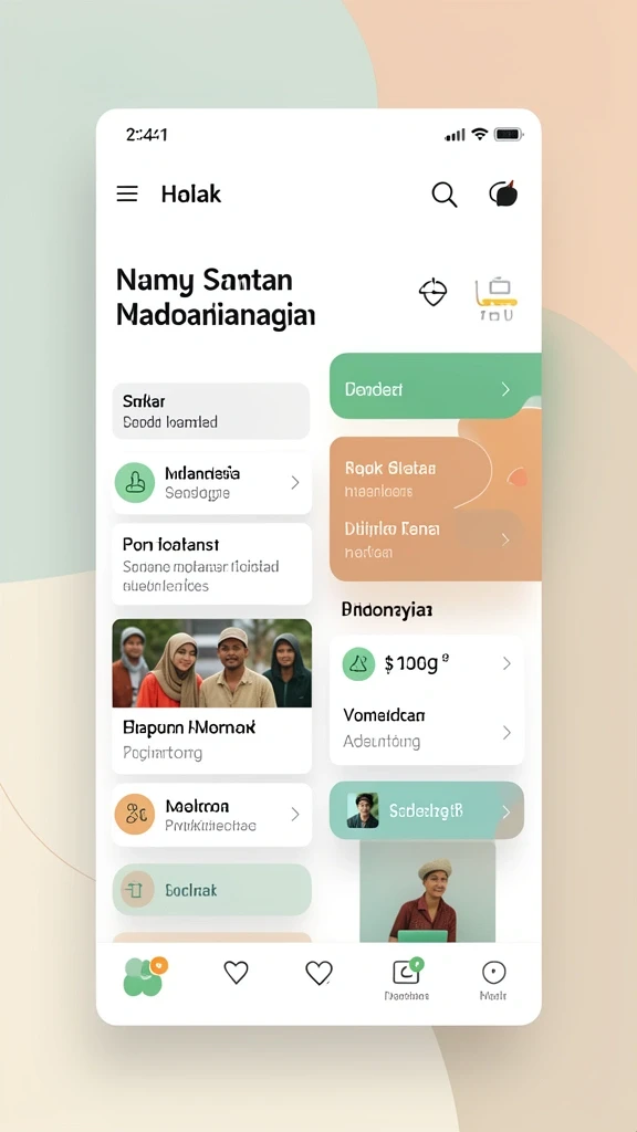 Tangkapan layar menampilkan peta baru yang penuh warna.