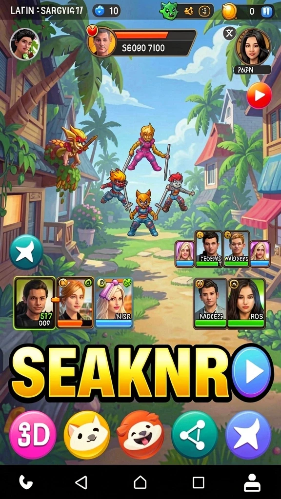 Screenshot menunjukkan karakter utama sedang menjelajahi hutan.